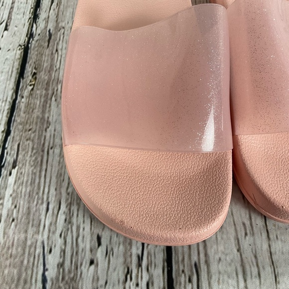 BP “June” Pink Jelly Slides Women’s Sz 11 Casual Pool Slides Slip On Sandals - Picture 4 of 11